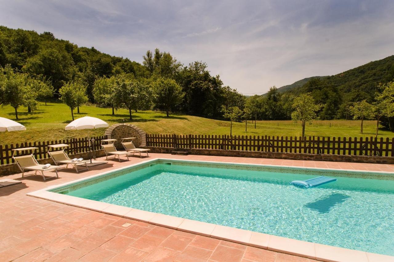Il Mulino - Beautiful, Family-Friendly Tuscan Villa With Fenced Pool Monterchi Ngoại thất bức ảnh